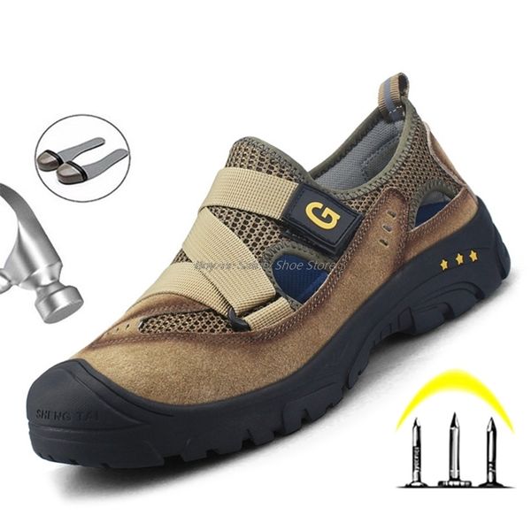 breathable work shoes men's work sandals lightweight working sneakers safety shoes casual wear-resisatnt men's work safety boots 2, Black
breathable work shoes men's work sandals lightweight working sneakers safety shoes casual wear-resisatnt men's work safety boots 2, Black