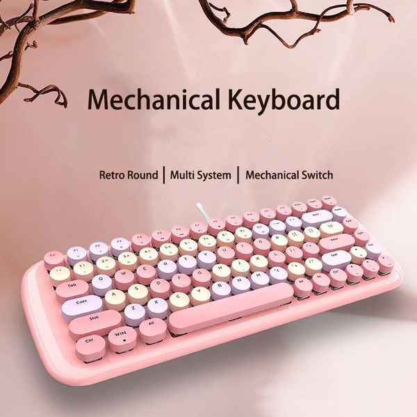 keyboards mofii pink chocolate color 84 retro punk keys layout usb wired mechanical keyboard with green switch for tablet lappc
keyboards mofii pink chocolate color 84 retro punk keys layout usb wired mechanical keyboard with green switch for tablet lappc