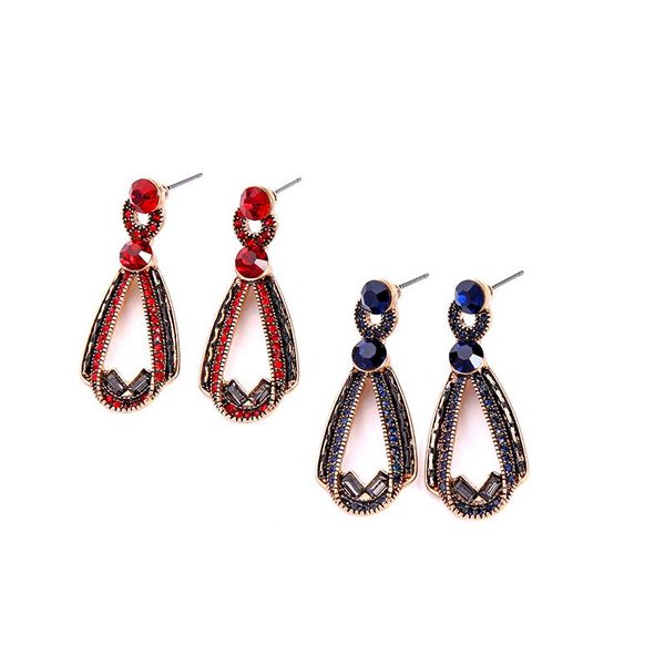 dangle & chandelier bohemia blue/red crystal long drop earring for women wedding gift jewelry accessory handmade wholesale, Silver
dangle & chandelier bohemia blue/red crystal long drop earring for women wedding gift jewelry accessory handmade wholesale, Silver