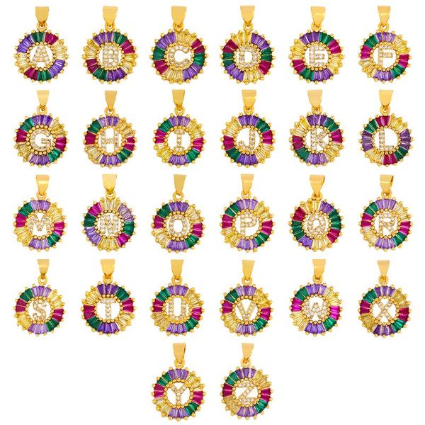 charms 26 letter necklace color pendant collarbone chain creative personality jewelry copper micro-inlay electroplated 24k gold, Bronze;silver
charms 26 letter necklace color pendant collarbone chain creative personality jewelry copper micro-inlay electroplated 24k gold, Bronze;silver