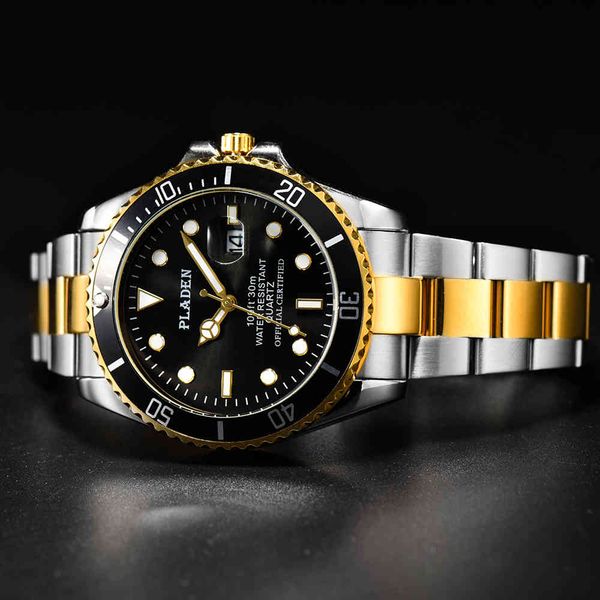 watches pladen brand men's luxury sapphire glass full steel analog luminous sports casual fashion reloj hombre, Slivery;brown
watches pladen brand men's luxury sapphire glass full steel analog luminous sports casual fashion reloj hombre, Slivery;brown