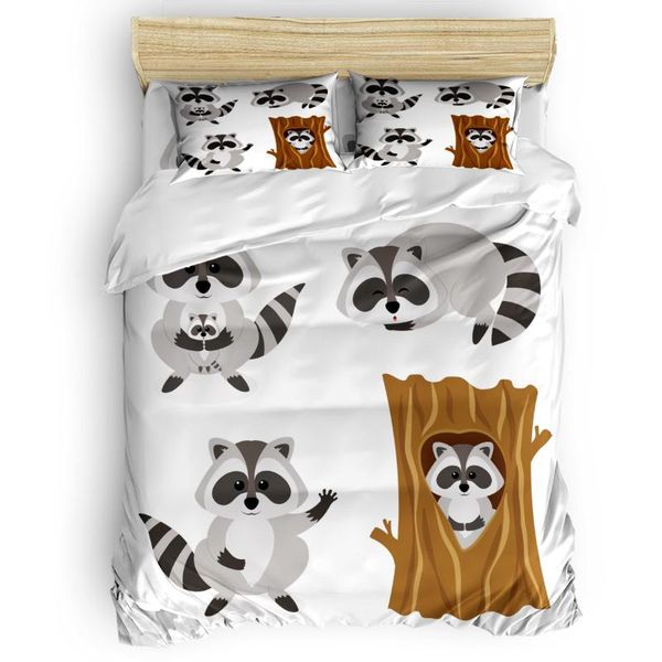 bedding sets black gray raccoon cute arbor duvet cover set with pillowcase bedroom supplies king size comforter
bedding sets black gray raccoon cute arbor duvet cover set with pillowcase bedroom supplies king size comforter