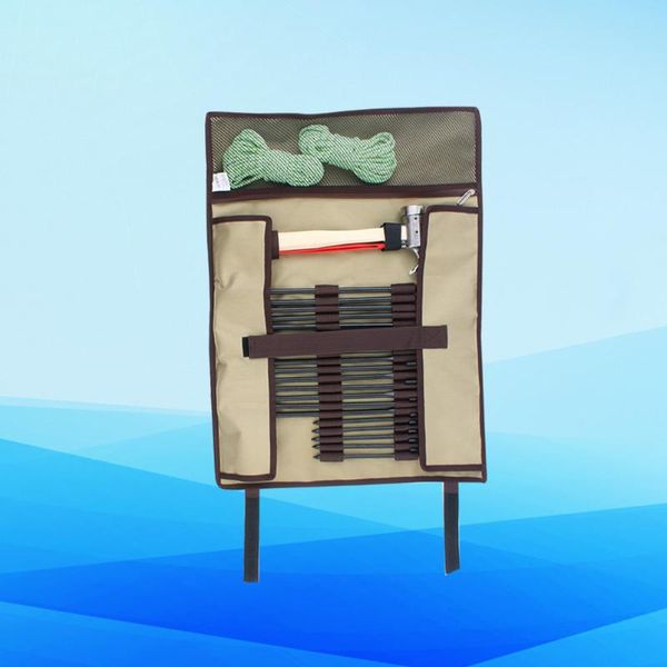 outdoor bags camping tent hammer canopy peg nail storage bag portable simple tool kit (khaki size)
outdoor bags camping tent hammer canopy peg nail storage bag portable simple tool kit (khaki size)