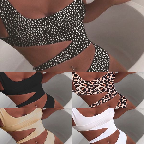 2021pure summer new color women one-piece bikini cutout multicolors european and american wind sli fit swimsuits, White;black
2021pure summer new color women one-piece bikini cutout multicolors european and american wind sli fit swimsuits, White;black