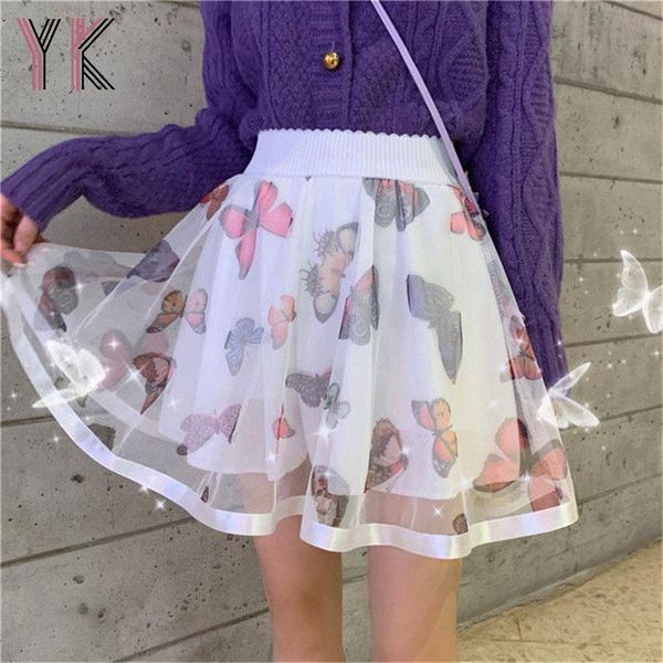 skirts butterfly print mesh stitching elastic waist tutu skirt korean fashion casual mini summer harajuku kawaii women clothing, Black
skirts butterfly print mesh stitching elastic waist tutu skirt korean fashion casual mini summer harajuku kawaii women clothing, Black