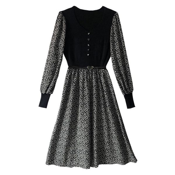 floral print elegant ukraine pastel trendy sashes vestidos v-neck new style party dress women long sleeve robes, Black;gray
floral print elegant ukraine pastel trendy sashes vestidos v-neck new style party dress women long sleeve robes, Black;gray