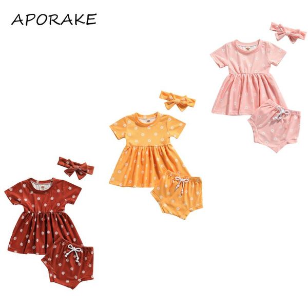 clothing sets 2021 0-24m infant girl set sweet floral print short sleeve dress triangle shorts+headband summer 3pcs outfits, White
clothing sets 2021 0-24m infant girl set sweet floral print short sleeve dress triangle shorts+headband summer 3pcs outfits, White