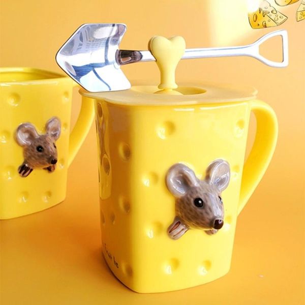 mugs cute mouse ceramics coffee mug milk soup cup with lid breakfast water office home drinkware teacup decoration morning
mugs cute mouse ceramics coffee mug milk soup cup with lid breakfast water office home drinkware teacup decoration morning