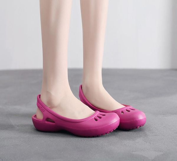 sandals women home non-slip summer hole shoes female flat slippers plastic girls waterproof garden, Black
sandals women home non-slip summer hole shoes female flat slippers plastic girls waterproof garden, Black