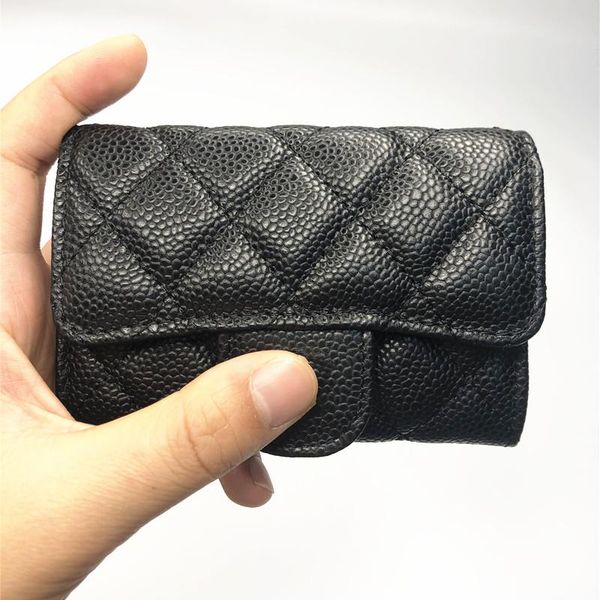 card holders fashion korean luxury coin purse holder ladies cowhide leather caviar for women, Brown;gray
card holders fashion korean luxury coin purse holder ladies cowhide leather caviar for women, Brown;gray