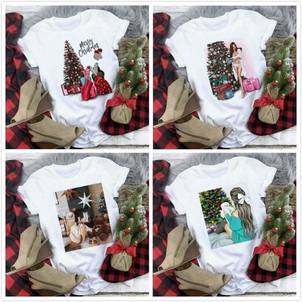 fashion lady print women christmas fashion casual cotton t shirt harajuku short sleeve tshirt female kawaii, White
fashion lady print women christmas fashion casual cotton t shirt harajuku short sleeve tshirt female kawaii, White