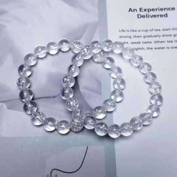 natural exploding crystal single circle bracelet himalayan crystal beads men's and women's fashion diy jewelry, Black
natural exploding crystal single circle bracelet himalayan crystal beads men's and women's fashion diy jewelry, Black