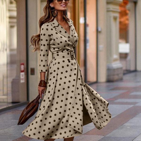 casual dresses 2021 vintage long sleeve wrap office lady dress spring notched collar split party women elegant autumn belted, Black;gray
casual dresses 2021 vintage long sleeve wrap office lady dress spring notched collar split party women elegant autumn belted, Black;gray