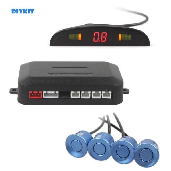 car rear view cameras& parking sensors diykit radar backup system with led backlight display + 4
car rear view cameras& parking sensors diykit radar backup system with led backlight display + 4