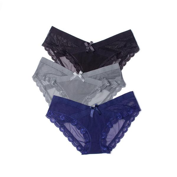 women's panties women underwear cotton transparent mesh breathable briefs low-rise bow floral panty for ladies girls drop, Black;pink
women's panties women underwear cotton transparent mesh breathable briefs low-rise bow floral panty for ladies girls drop, Black;pink