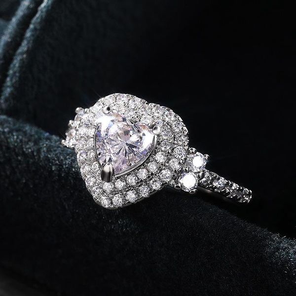 wedding rings huitan romantic heart cz engagement women simple stylish girl party accessories love valentine's day gift fashion jewelry, Slivery;golden
wedding rings huitan romantic heart cz engagement women simple stylish girl party accessories love valentine's day gift fashion jewelry, Slivery;golden