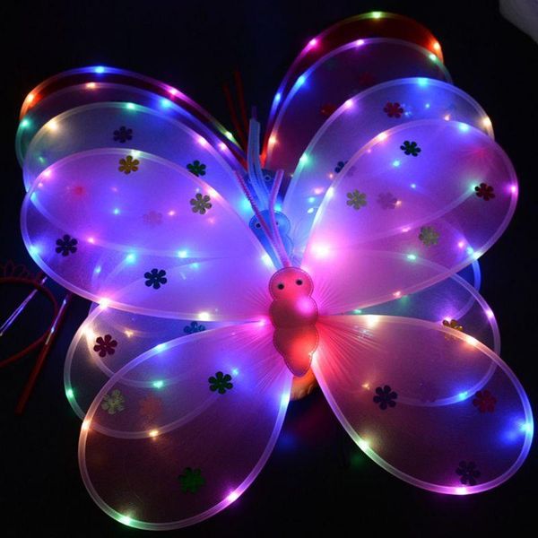 3pcs girl led angel set fairy wand bandana crown princess carnival costume m89e, Slivery;white
3pcs girl led angel set fairy wand bandana crown princess carnival costume m89e, Slivery;white