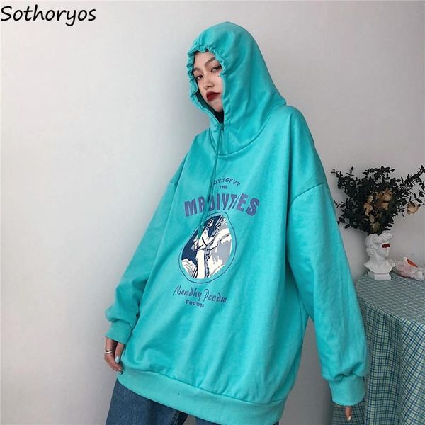women's hoodies & sweatshirts with hat thin women printed oversize autumn chic leisure loose females pullovers hooded korean-style ins, Black
women's hoodies & sweatshirts with hat thin women printed oversize autumn chic leisure loose females pullovers hooded korean-style ins, Black
