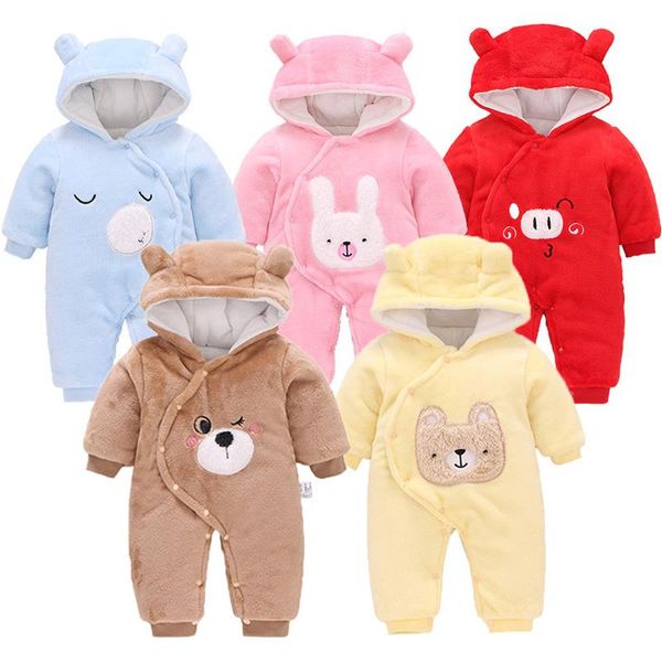 jumpsuits winter romper for born cartoon hooded baby girl jumpsuit full sleeves thicken toddler boys outdoor bodysuit keep warm, Blue
jumpsuits winter romper for born cartoon hooded baby girl jumpsuit full sleeves thicken toddler boys outdoor bodysuit keep warm, Blue