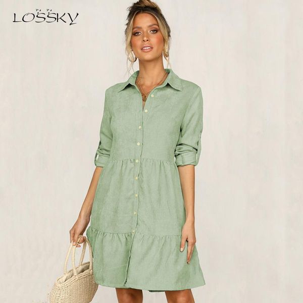 casual dresses lossky shirt dress long sleeve women spring office work chic button white black ladies slim midi 2021 clothes, Black;gray
casual dresses lossky shirt dress long sleeve women spring office work chic button white black ladies slim midi 2021 clothes, Black;gray