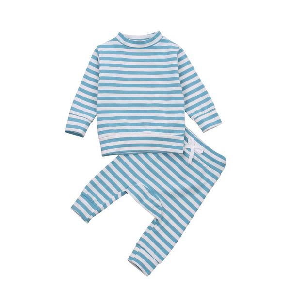 kids baby 2-piece outfit set long sleeve striped pants set for children boys girls, White
kids baby 2-piece outfit set long sleeve striped pants set for children boys girls, White