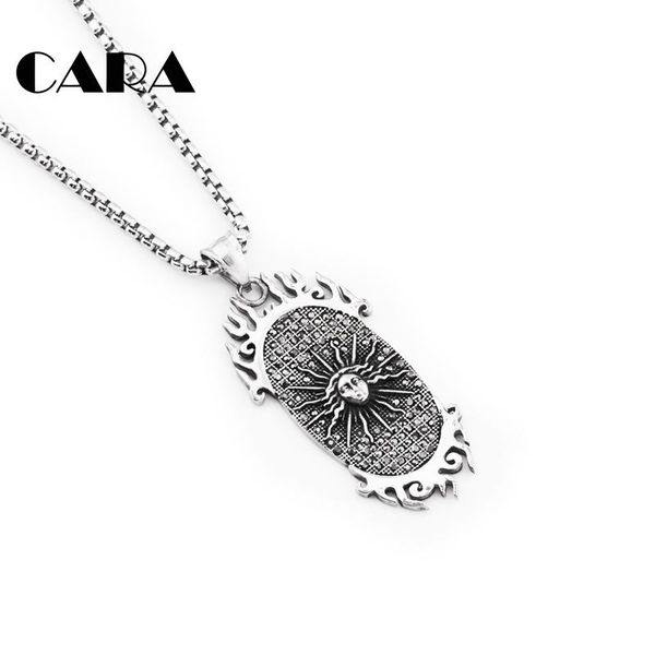 pendant necklaces 2021 retro silver color 316l stainless steel sun goddess necklace full rhinestones amulet jewelry cagf0476
pendant necklaces 2021 retro silver color 316l stainless steel sun goddess necklace full rhinestones amulet jewelry cagf0476