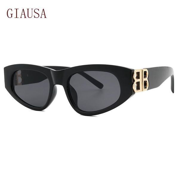 sunglasses giausa european and american cat ear small frame fashion women's trend glasses, White;black
sunglasses giausa european and american cat ear small frame fashion women's trend glasses, White;black