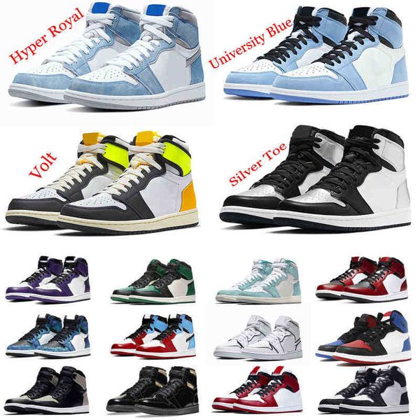 shoes 1s high og basketball men women 1 hyper royal university blue dark mocha silver toe volt chicago sneakers, Black
shoes 1s high og basketball men women 1 hyper royal university blue dark mocha silver toe volt chicago sneakers, Black