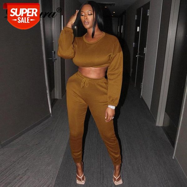dulzura solid women two piece set long sleeve sweatshirt crop sweatpants jogger casual sporty tracksuit 2020 autumn winter #xg8w, White
dulzura solid women two piece set long sleeve sweatshirt crop sweatpants jogger casual sporty tracksuit 2020 autumn winter #xg8w, White