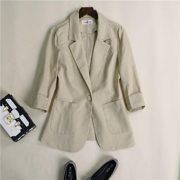 women's suits & blazers cotton linen small suit female jacket office lady and slim short casual work clothes blazer, White;black
women's suits & blazers cotton linen small suit female jacket office lady and slim short casual work clothes blazer, White;black
