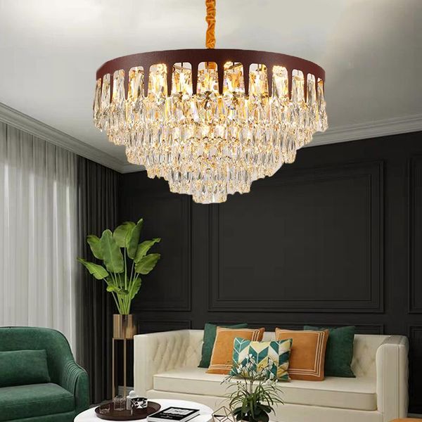 pendant lamps light luxury crystal chandelier post modern minimalist living room hong kong style dining bedroom villa lamp
pendant lamps light luxury crystal chandelier post modern minimalist living room hong kong style dining bedroom villa lamp
