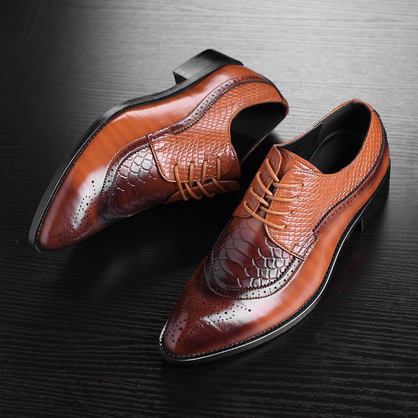 2020 italian leather shoes men fashion business shoes casual shoes pointed toe wedding flat dress party
2020 italian leather shoes men fashion business shoes casual shoes pointed toe wedding flat dress party