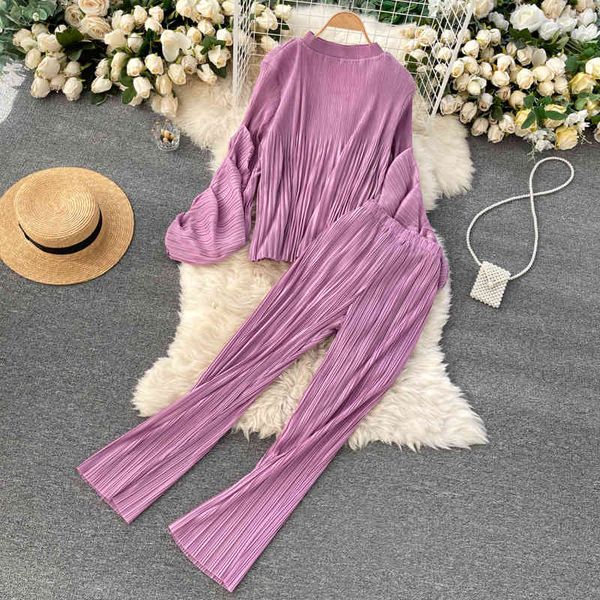 spring arrivals solid lantern sleeve round collar pleated elastic loose casual two piece set mz728 210525, White
spring arrivals solid lantern sleeve round collar pleated elastic loose casual two piece set mz728 210525, White
