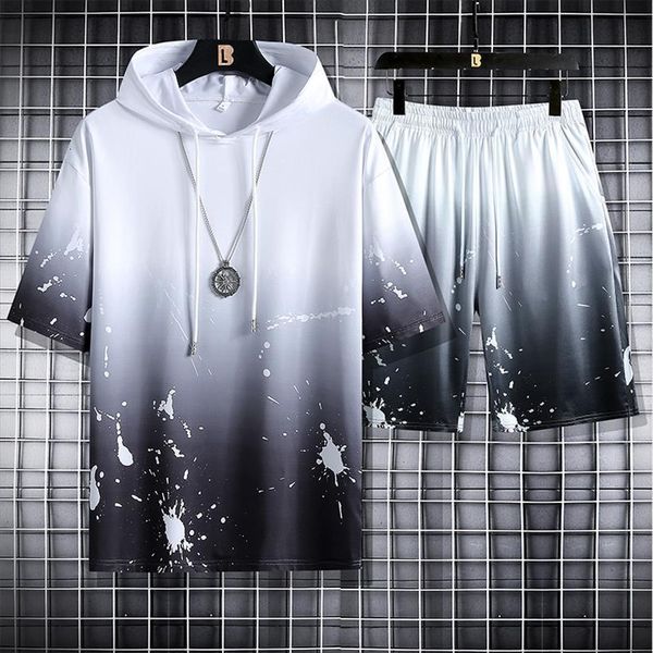 summer hoodie set clothes men tracksuit jogger printed male sport wear fashion two piece hooded, Gray
summer hoodie set clothes men tracksuit jogger printed male sport wear fashion two piece hooded, Gray