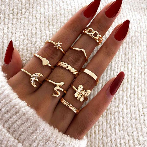 bohemian gold silver rings set for women fashion boho chunky big coin snake moon butterfly party rings anillo trend jewelry gift, Golden;silver
bohemian gold silver rings set for women fashion boho chunky big coin snake moon butterfly party rings anillo trend jewelry gift, Golden;silver
