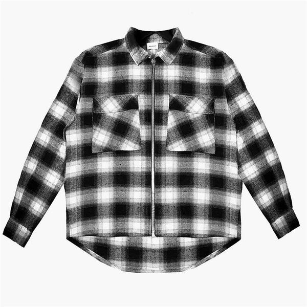2021 new fw thick v6 flannel shirts men women 1:1 tags heavy fabric zipper loose askyurself black white plaid shirt uziz
2021 new fw thick v6 flannel shirts men women 1:1 tags heavy fabric zipper loose askyurself black white plaid shirt uziz