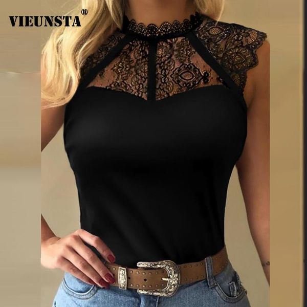 women's blouses & shirts turtleneck see through lace blouse women spring elegant embroidery pullover summer sleeveless patchwork b, White
women's blouses & shirts turtleneck see through lace blouse women spring elegant embroidery pullover summer sleeveless patchwork b, White