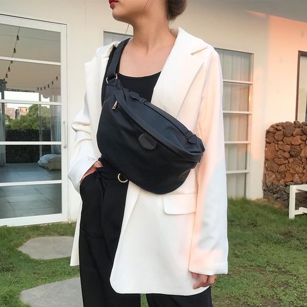 evening bags fashion women chest crossbody bag wide strap soft artificial leather shoulder messenger pack for travel
evening bags fashion women chest crossbody bag wide strap soft artificial leather shoulder messenger pack for travel