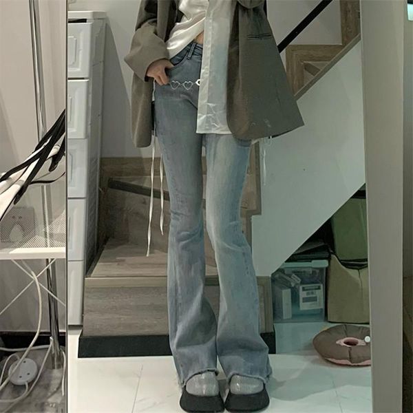 women's jeans female summer thin section high waist slim button zipper fashion all-match stretch flared trousers woman pants, Blue
women's jeans female summer thin section high waist slim button zipper fashion all-match stretch flared trousers woman pants, Blue