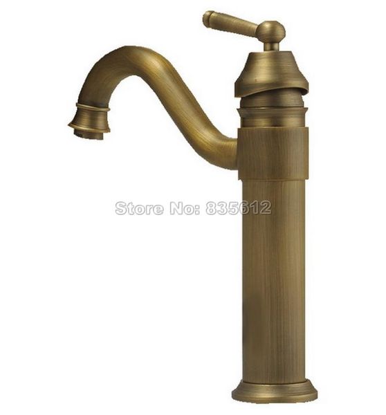 bathroom sink faucets basin single hole handle faucet deck mounted antique brass 360 swivel spout vessel mixer taps wnf018
bathroom sink faucets basin single hole handle faucet deck mounted antique brass 360 swivel spout vessel mixer taps wnf018