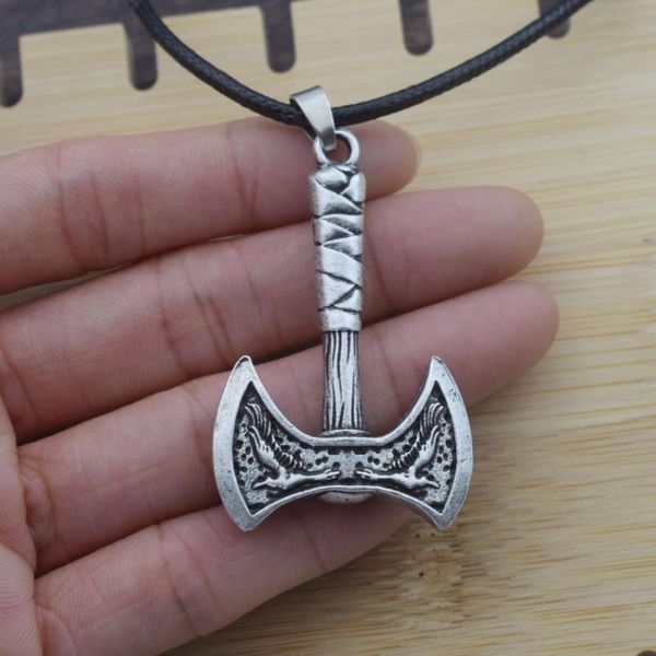 pendant necklaces 12pcs viking celtic raven axe necklace odin's symbol for men jewelry gift, Silver
pendant necklaces 12pcs viking celtic raven axe necklace odin's symbol for men jewelry gift, Silver