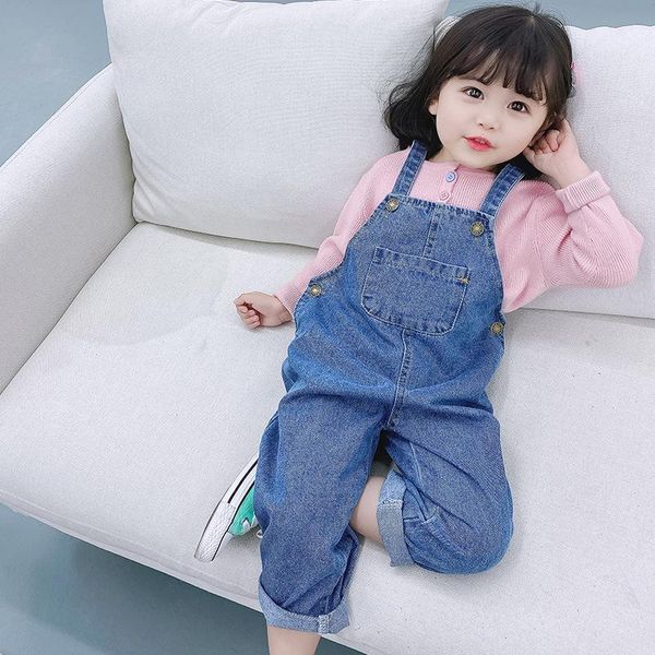 jumpsuits spring autumn children clothes baby boys girls denim pocket button pants overalls infant outfit kids fashion toddler cute casual, Blue
jumpsuits spring autumn children clothes baby boys girls denim pocket button pants overalls infant outfit kids fashion toddler cute casual, Blue