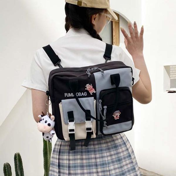 backpack kawaii multi-function women bagpack fashion girls cute travel mochila femal nylon small rucksack shoulder schoolbag teens little
backpack kawaii multi-function women bagpack fashion girls cute travel mochila femal nylon small rucksack shoulder schoolbag teens little