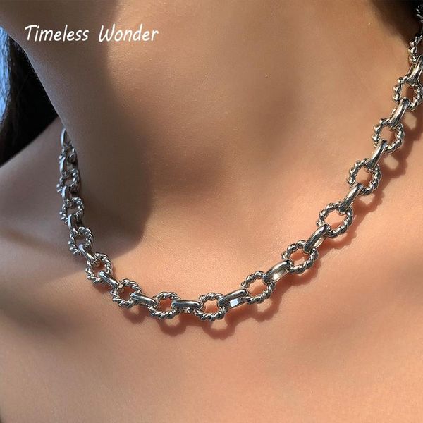 chokers timeless wonder brass geo o chains choker necklace for women punk ins designer party kpop trendy gothic rare aesthetic 1426, Golden;silver
chokers timeless wonder brass geo o chains choker necklace for women punk ins designer party kpop trendy gothic rare aesthetic 1426, Golden;silver