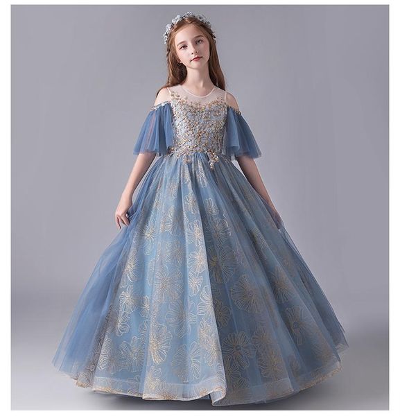 girl's dresses golden lace embroidery girl wedding party flower dress long tulle kids princess pageant gowns first communion gown, Red;yellow
girl's dresses golden lace embroidery girl wedding party flower dress long tulle kids princess pageant gowns first communion gown, Red;yellow