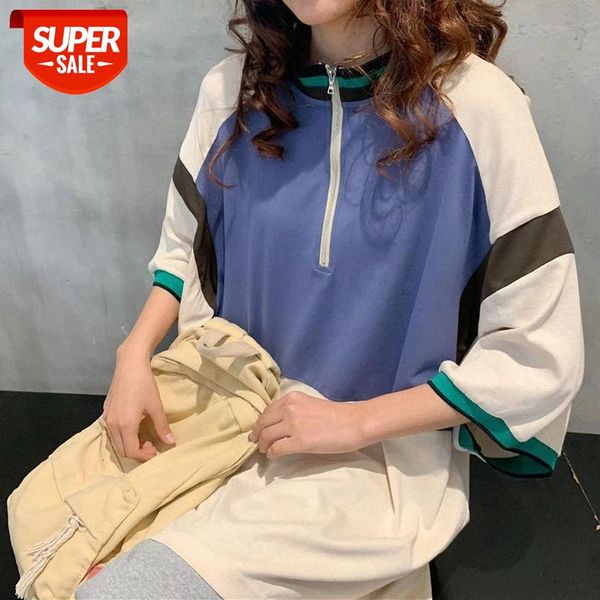 vintage half-sleeved t shirt summer korean causal loose cotton t shirt women patchwork aesthetic harajuku new camiseta mujer #us34, White
vintage half-sleeved t shirt summer korean causal loose cotton t shirt women patchwork aesthetic harajuku new camiseta mujer #us34, White