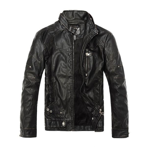 men's fur & faux brand mens leather jacket coats 2021 winter male fashion warm pu jackets overcoats motorcycle clothing, Black
men's fur & faux brand mens leather jacket coats 2021 winter male fashion warm pu jackets overcoats motorcycle clothing, Black