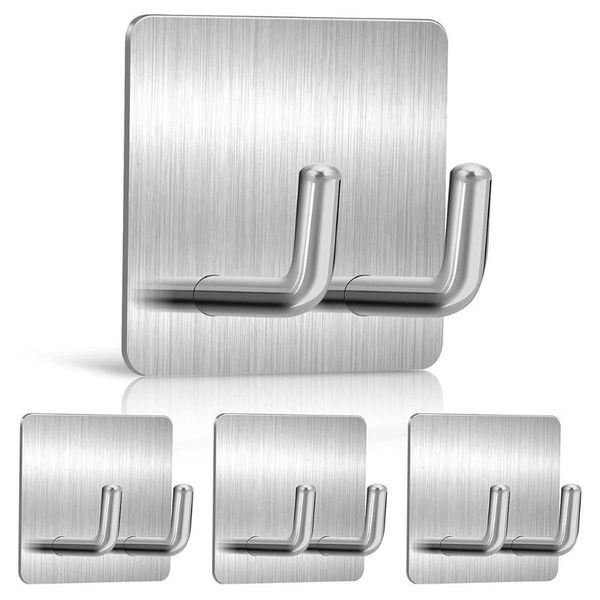hooks & rails portable no punching 304 stainless steel square t-hook double hook design strong load-bearing birthday gift
hooks & rails portable no punching 304 stainless steel square t-hook double hook design strong load-bearing birthday gift