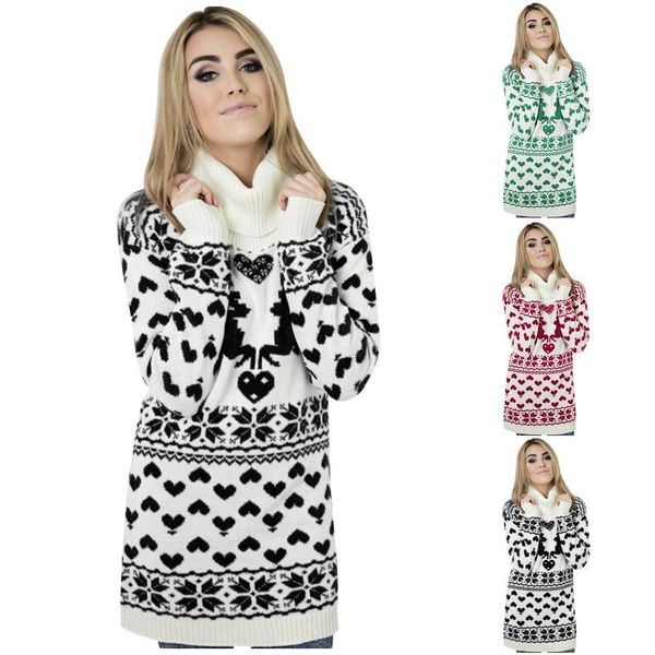casual dresses christmas fashion women dress woolen round neck print long-sleeved sweater knitted turtleneck 2021, Black;gray
casual dresses christmas fashion women dress woolen round neck print long-sleeved sweater knitted turtleneck 2021, Black;gray
