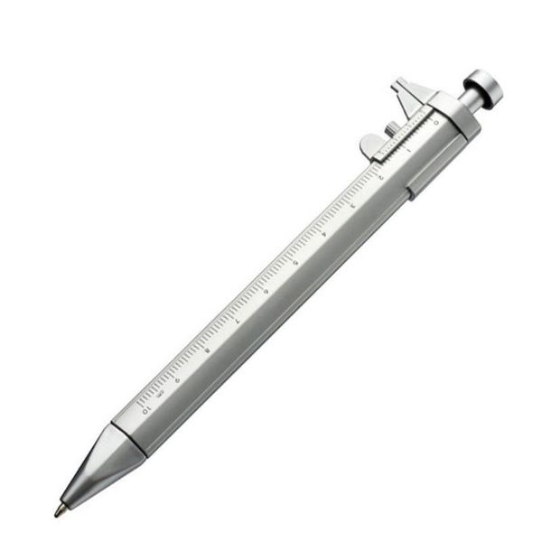 ballpoint pens ball pen, gel vernier multifunctional stationery, 0.5mm,, Blue;orange